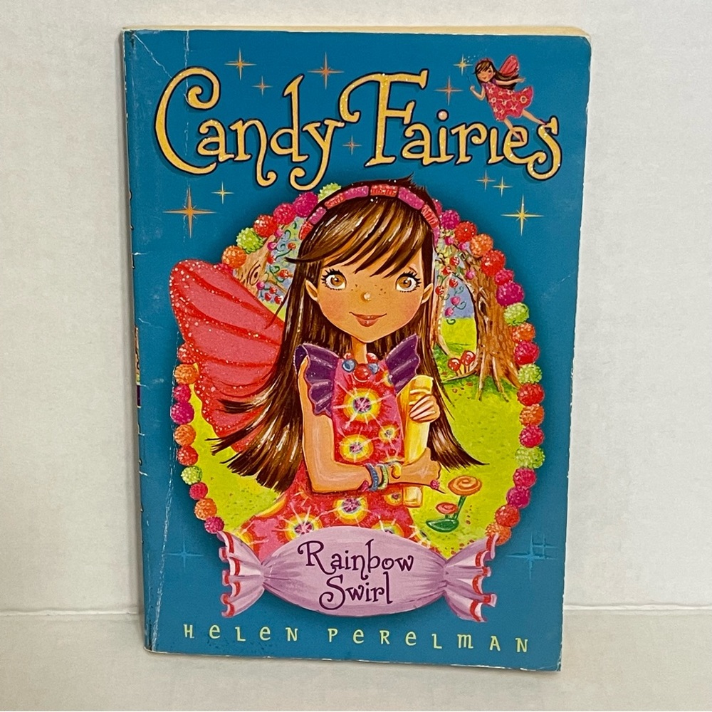 💛$2💛 Candy Fairies Rainbow Swirl book by Helen Perelman
